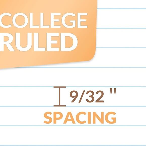 SUNEE Spiral Notebooks, 6 Pack, 1-Subject, College Ruled Paper, 8" x 10-1/2", - Picture 3 of 8